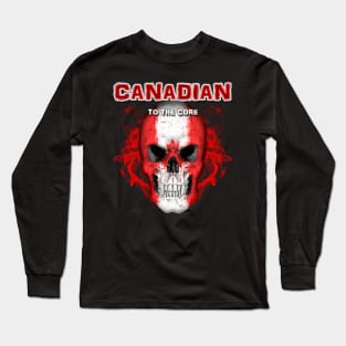 To The Core Collection: Canada Long Sleeve T-Shirt